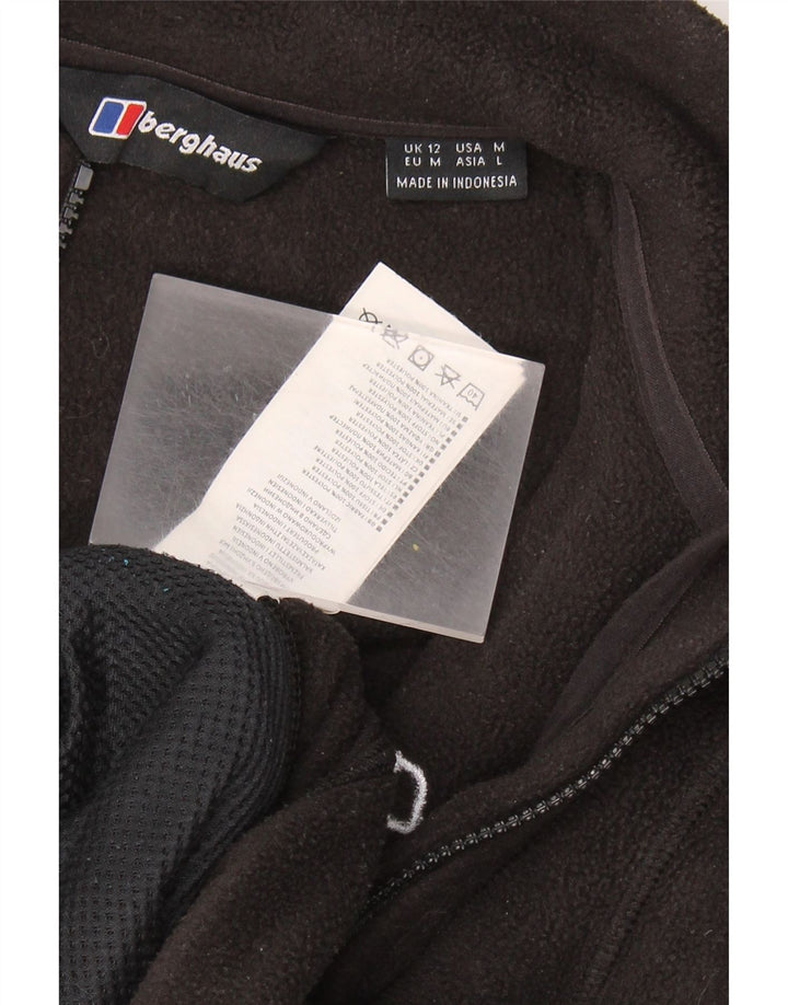 Jachetă fleece pentru femei Berghaus UK 12 Poliester mediu negru