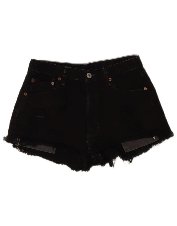 Pantaloni scurți din denim Levi's W28 Medium Black