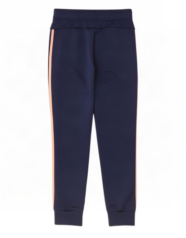 Pantaloni de trening Adidas pentru femei Joggeri UK 8/10 Poliester bleumarin mic
