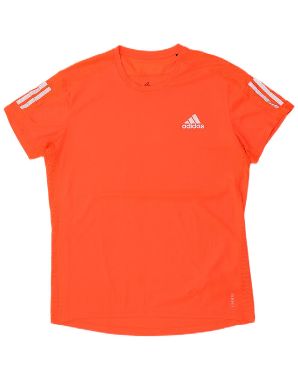 Tricou pentru bărbați Adidas Aeroready Top Poliester portocaliu mediu