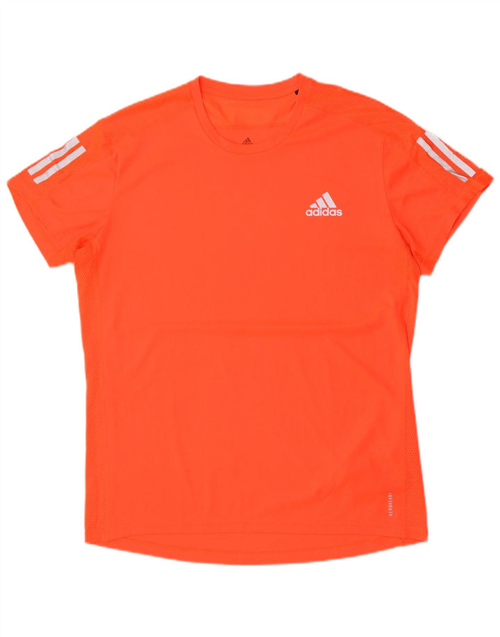 Tricou pentru bărbați Adidas Aeroready Top Poliester portocaliu mediu
