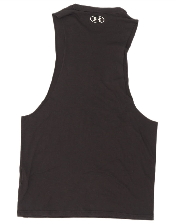 Vesta grafică pentru bărbați Under Armour, bumbac mediu negru
