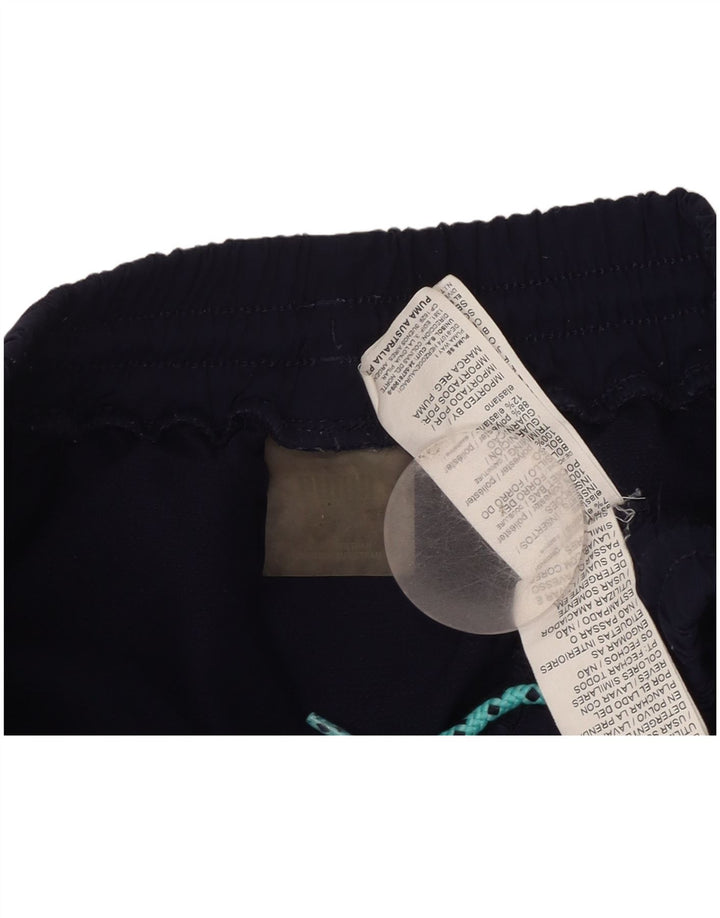 Pantaloni de trening Puma pentru bărbați, mari, bleumarin, poliester color bloc