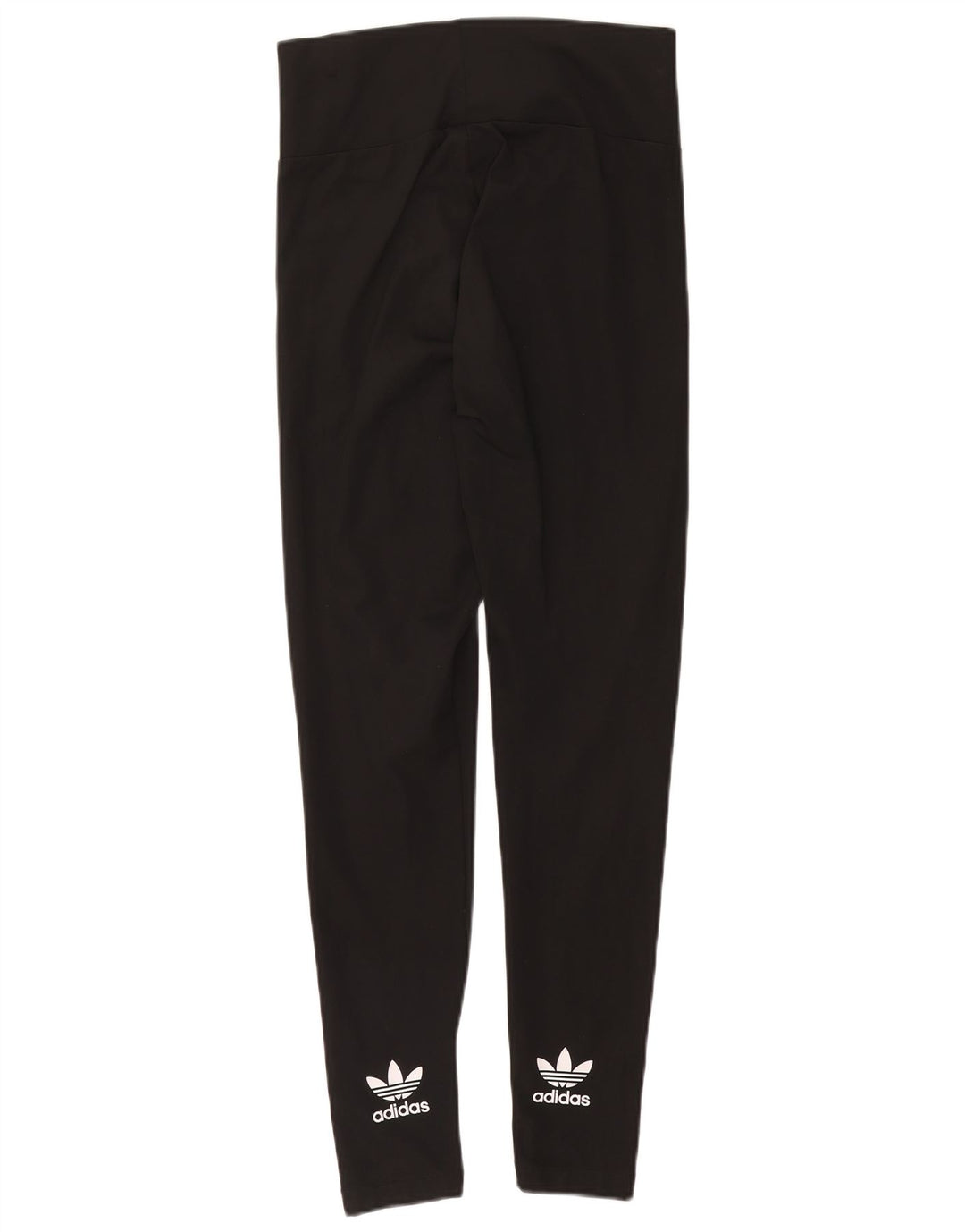Leggings cu grafic pentru femei Adidas UK 14 Poliester negru mare