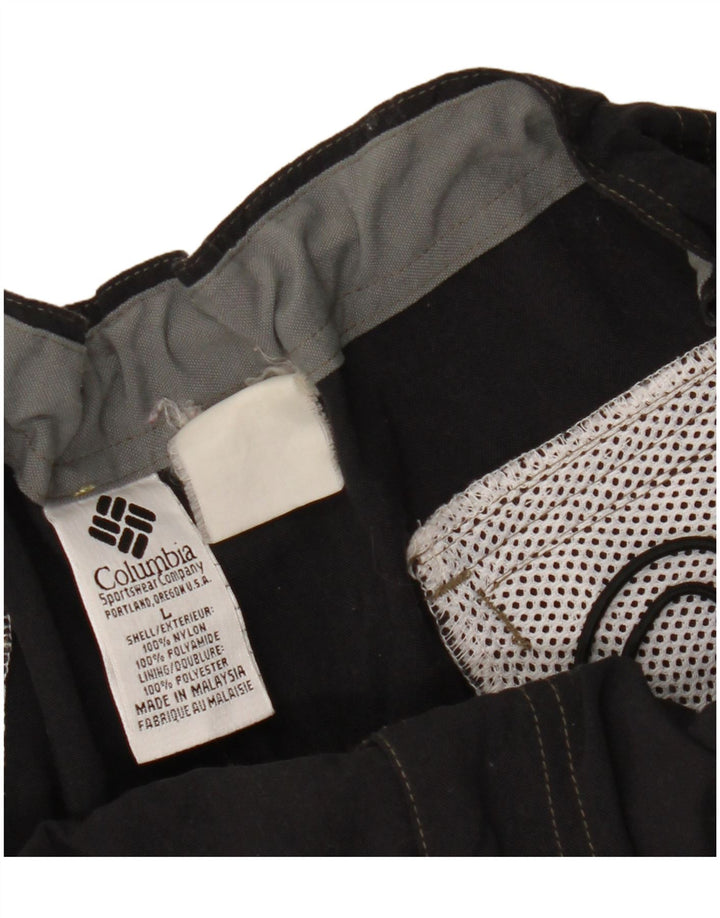 Pantaloni de vânt pentru bărbați COLUMBIA, mare, negru, nailon