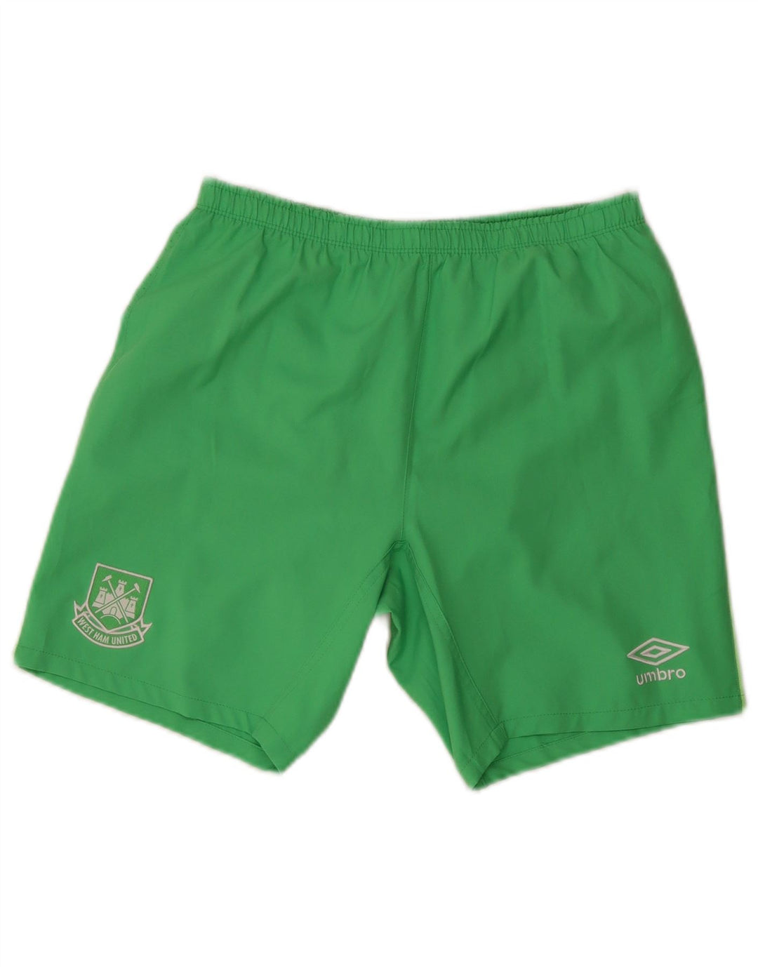Pantaloni scurti sport Umbro West Ham United pentru bărbați, poliester mici, verzi