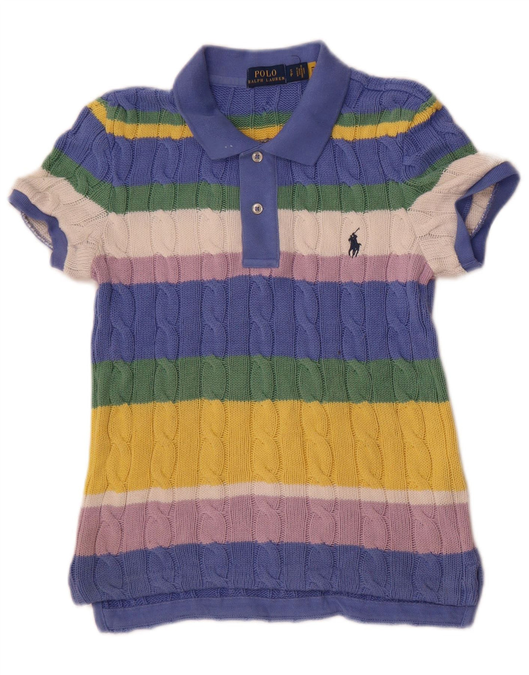 Polo Ralph Lauren Fete 11-12 Ani Mici Multicolore Dungi