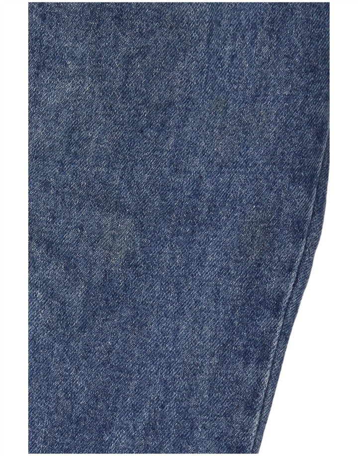 Blugi drepti pentru bărbați WRANGLER W34 L30 Bumbac albastru