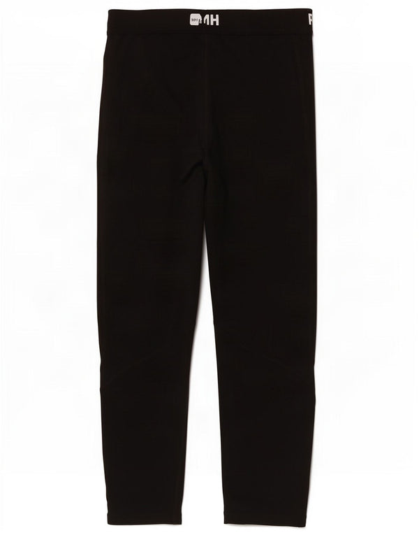 Leggings Nike Dri Fit Graphic pentru femei UK 12 Poliester mediu negru