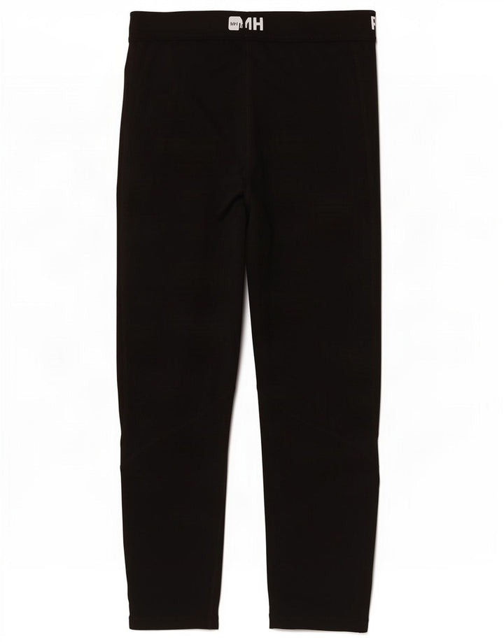 Leggings Nike Dri Fit Graphic pentru femei UK 12 Poliester mediu negru