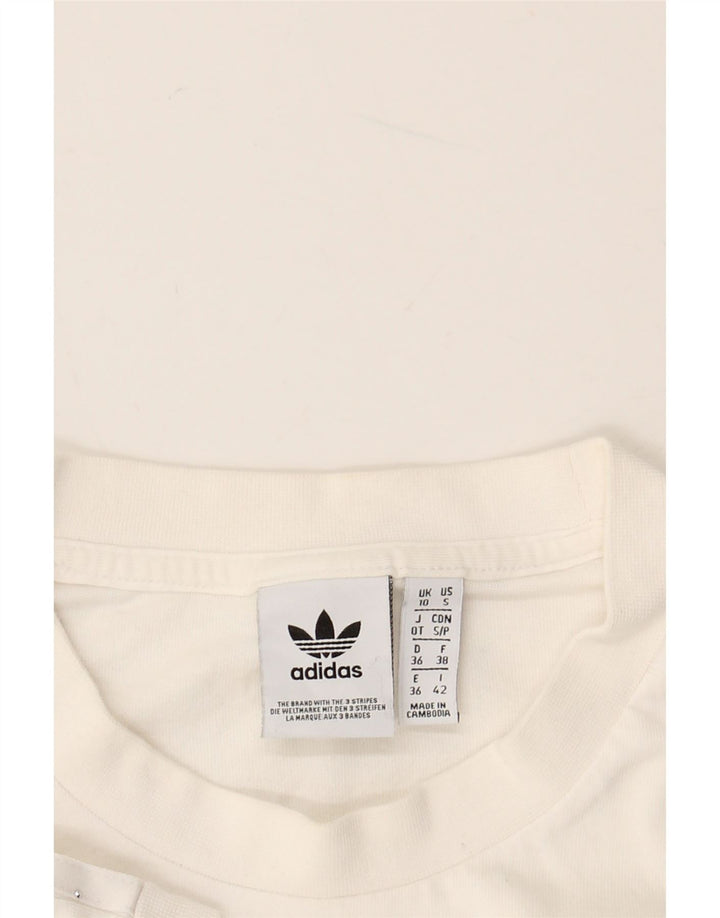Tricou ADIDAS pentru femei Top UK 10 Small White