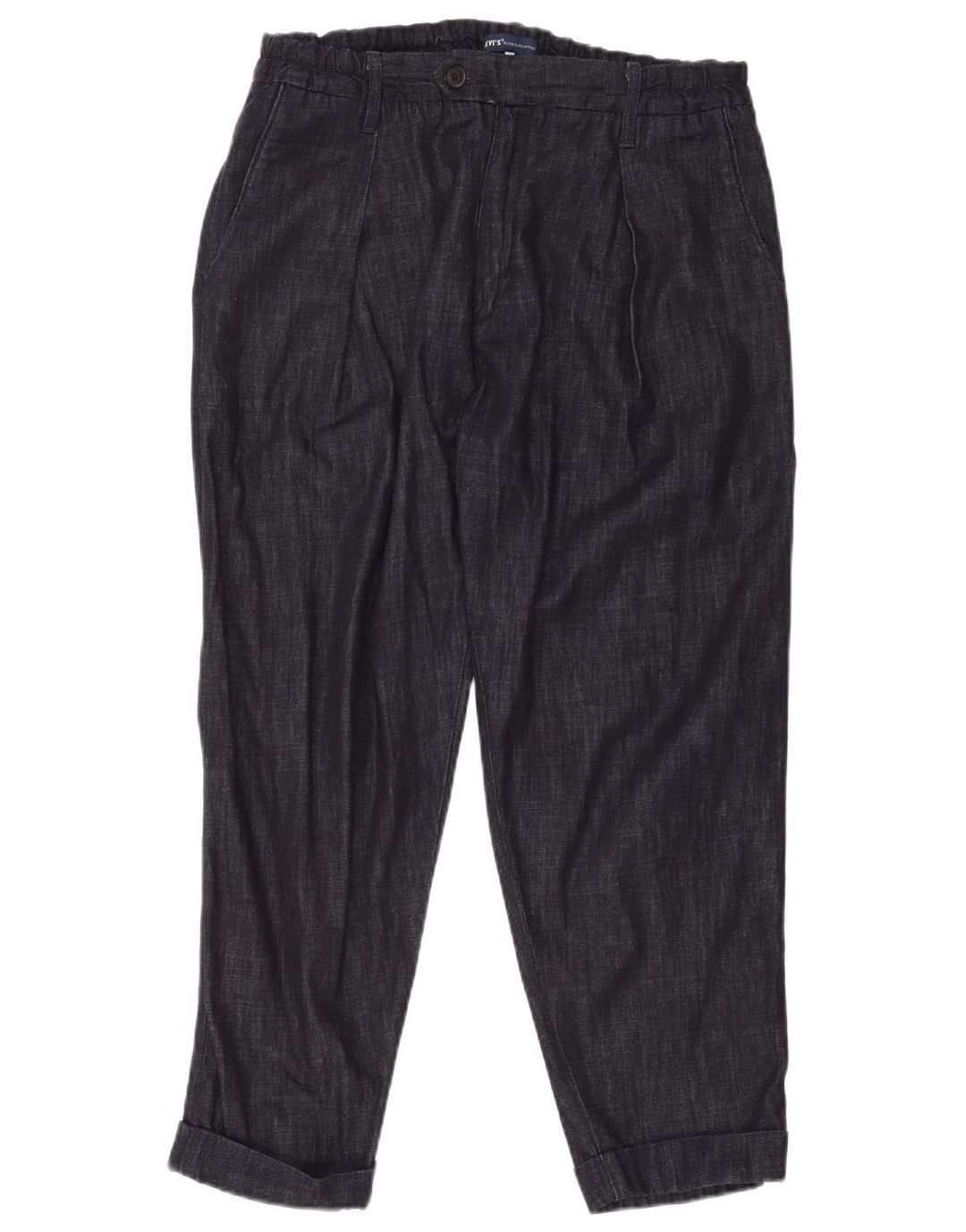 Pantaloni de costum Levi's pentru femei L34 L26 Bumbac bleumarin