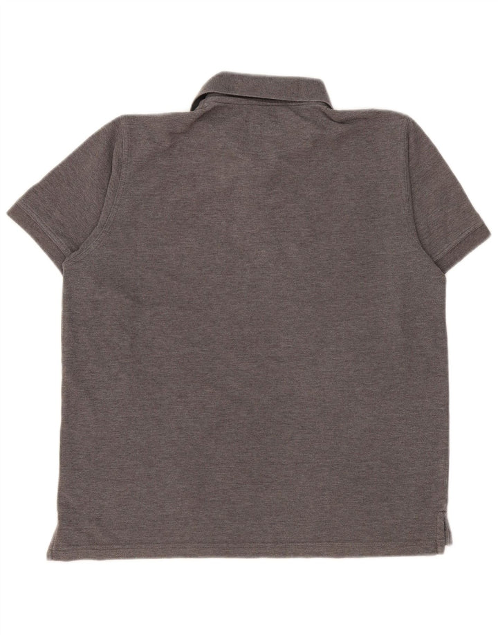 Cămașă polo Pierre Cardin pentru bărbați, gri mediu, poliester