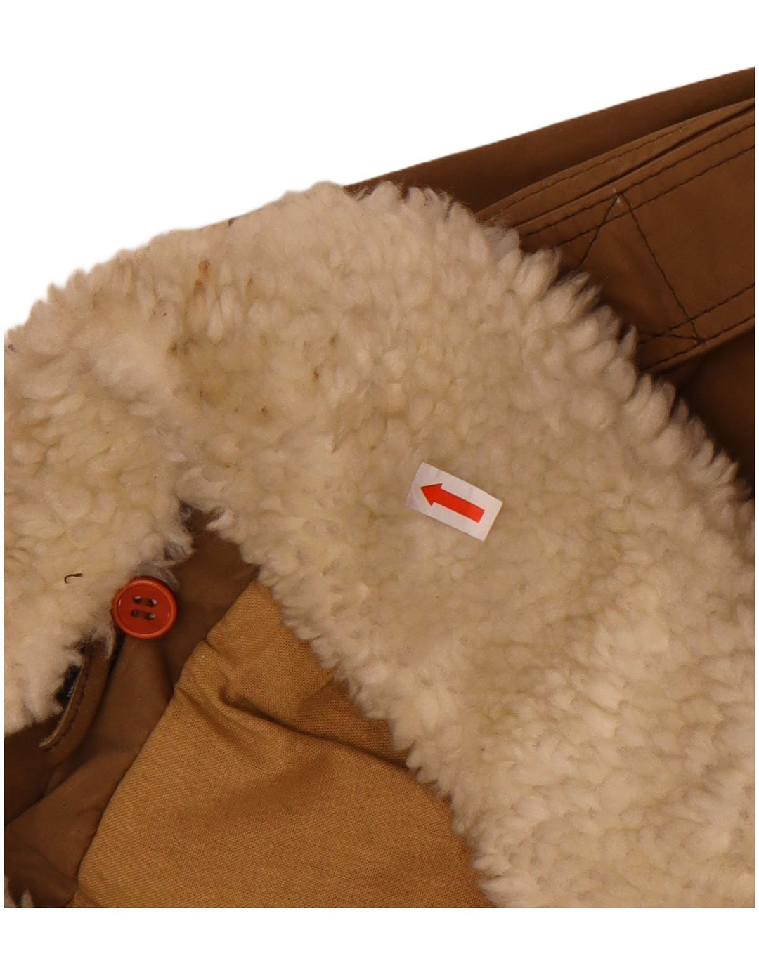 Jachetă din piele vintage pentru bărbați cu grafică IT 56 3XL maro