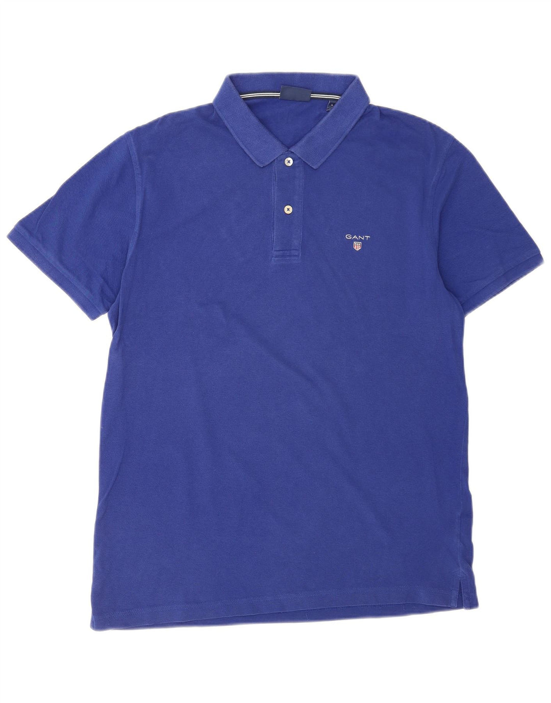 Tricou polo pentru bărbați Gant, mare, albastru, bumbac