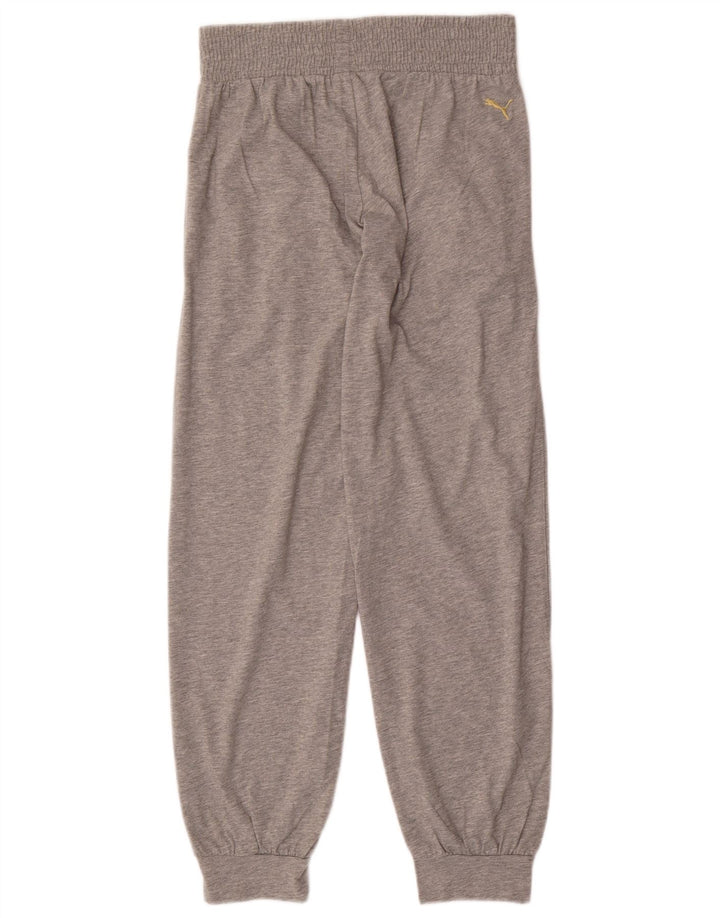 PUMA Womens Tracksuit Trousers Joggers UK 10 Small  Grey