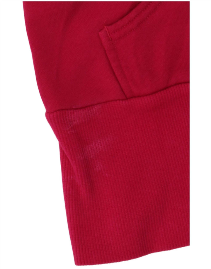 Pulover ADIDAS Crop Graphic pentru femei, IT 36 XS, bumbac roz