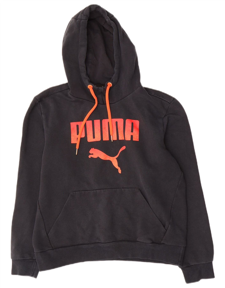 Pulover pentru bărbați Puma Graphic Hoodie, bumbac mediu negru