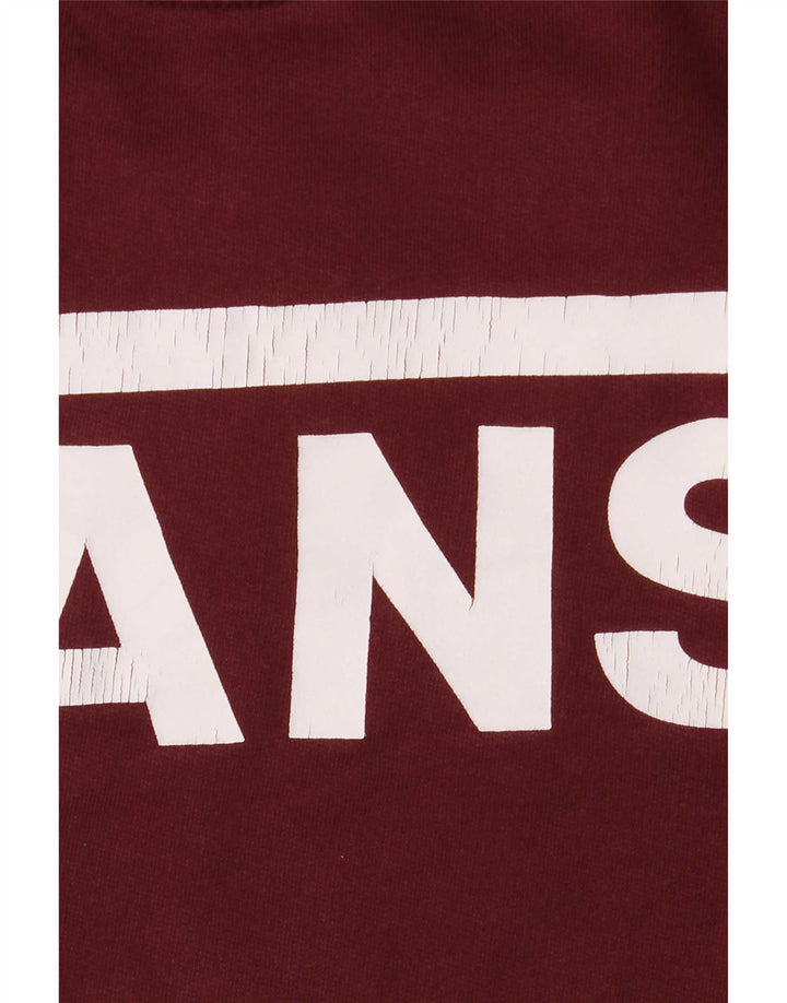 Hanorac grafic pentru bărbați Vans Jumper Medium Burgundy