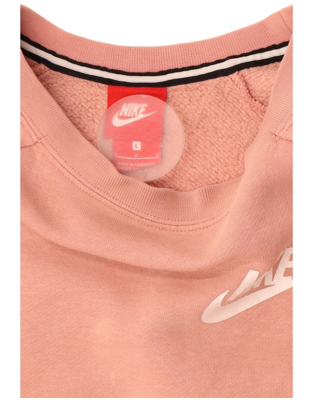 Pulover NIKE pentru femei, UK 16, mare, roz, bumbac