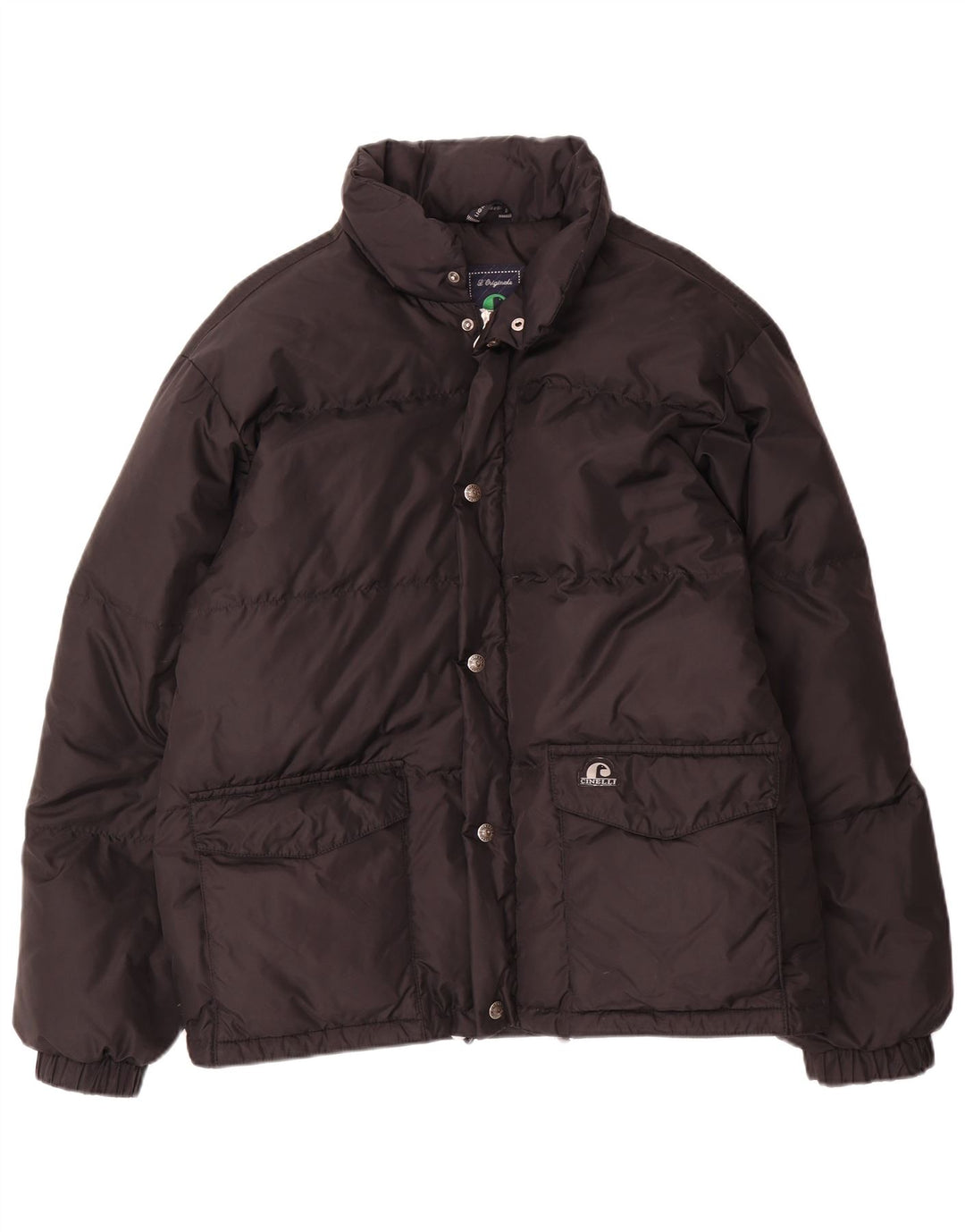Jachetă căptușită pentru bărbați Cinelli UK 38 Medium Black Nylon