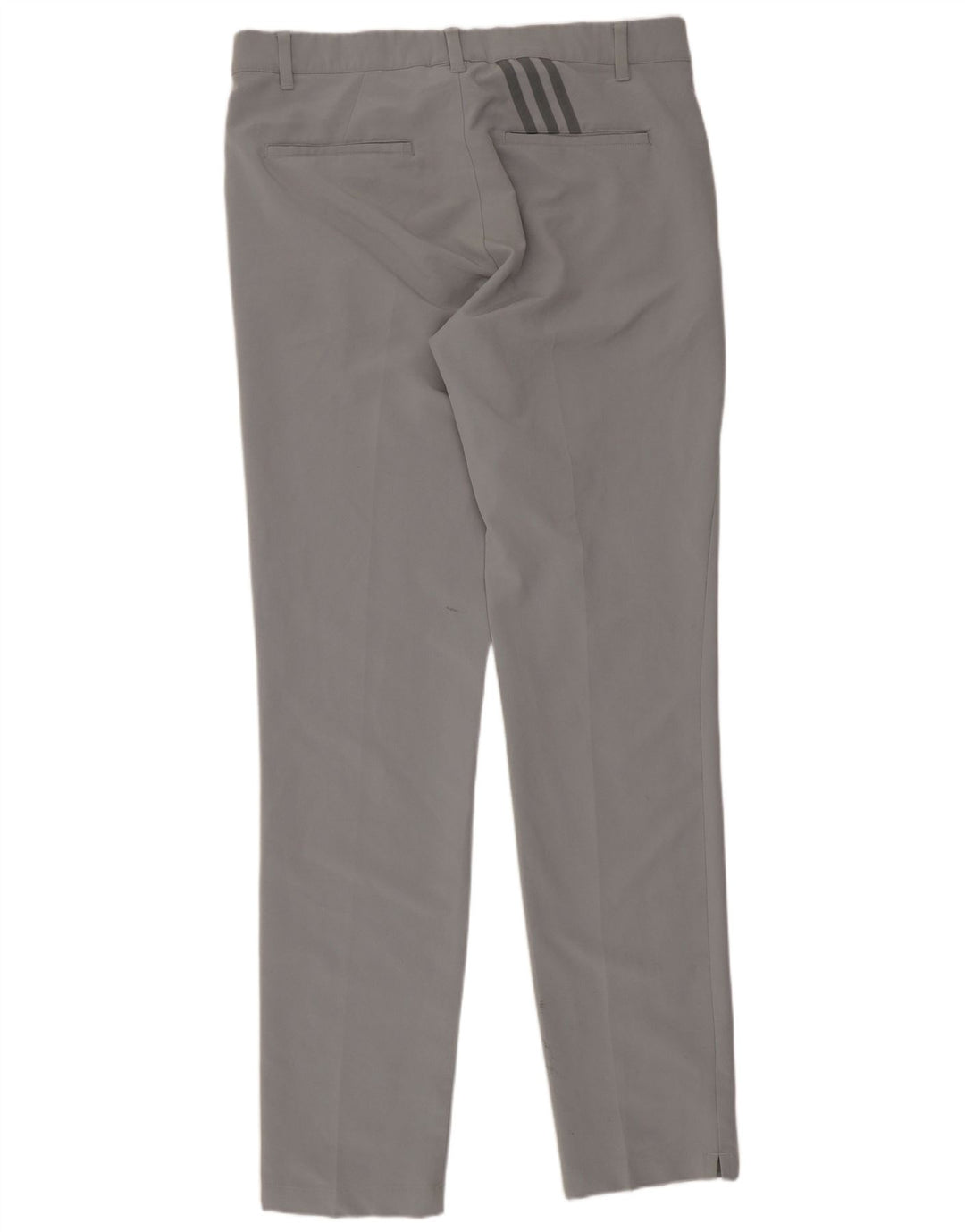 Pantaloni chino slim pentru femei Adidas W32 L34 poliester gri