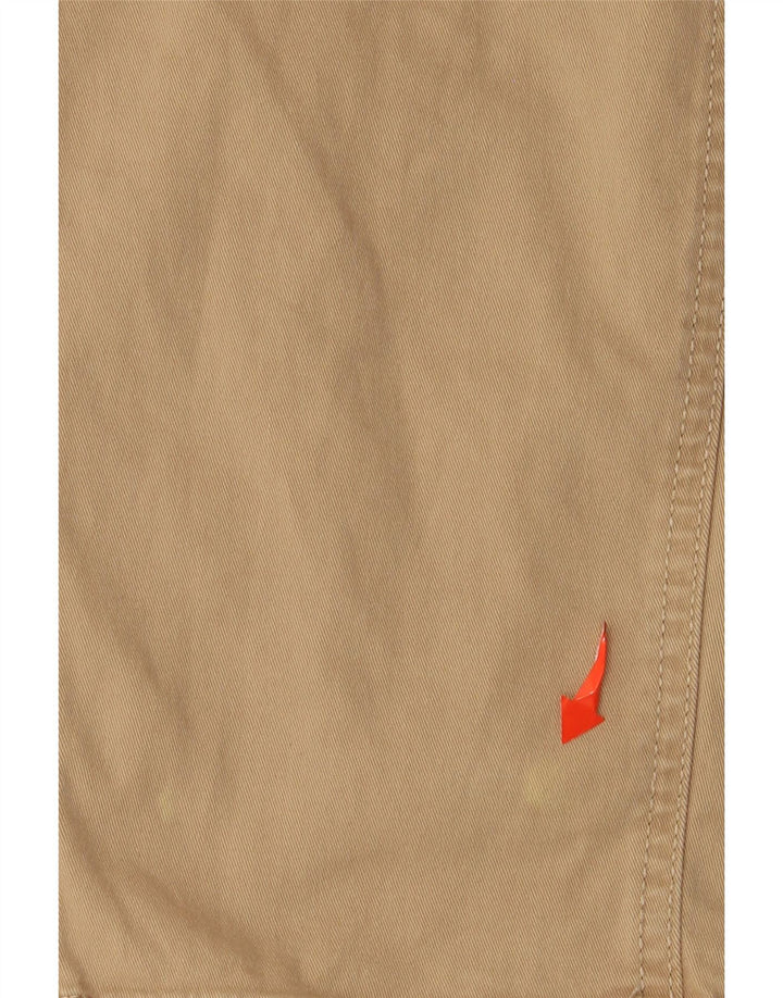 SUPERDRY Pantaloni drepti cargo pentru bărbați W32 L29 bumbac bej