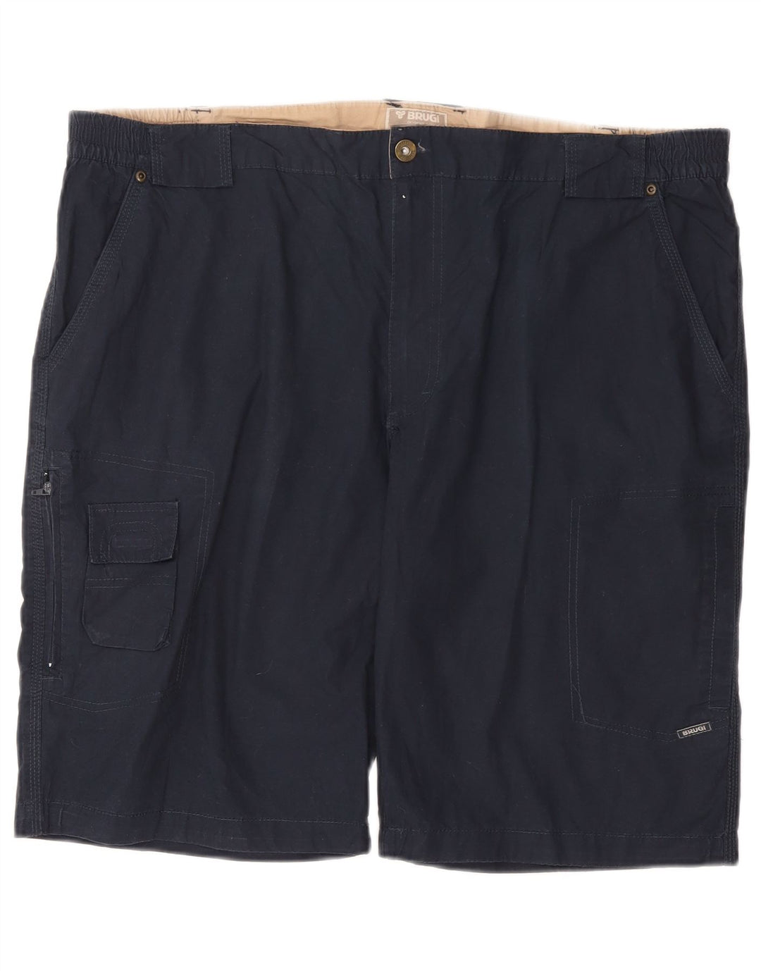 Pantaloni scurți cargo pentru bărbați Brugi 2XL W44 Bumbac bleumarin