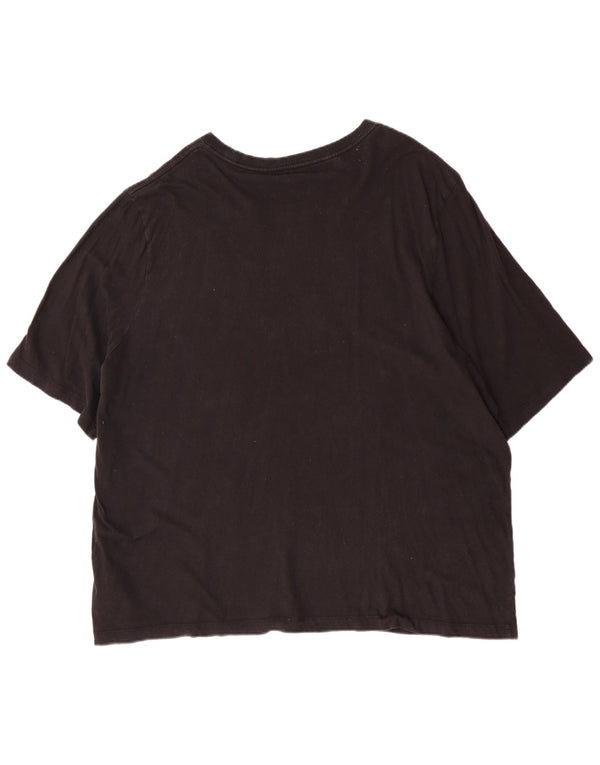 Tricou grafic Puma pentru bărbați Top 4XL bumbac negru