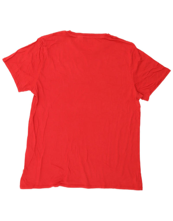 Tricou grafic pentru bărbați Levi's Top XL Bumbac roșu