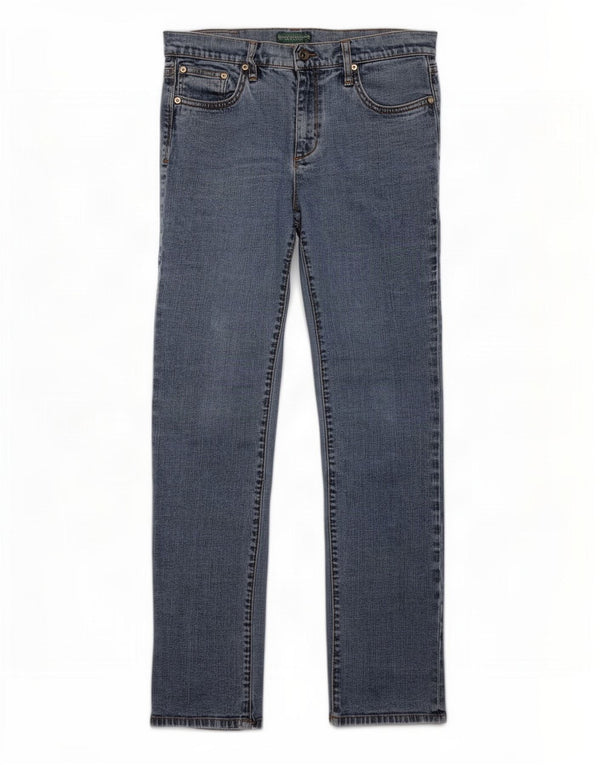 Blugi slim pentru femei Ralph Lauren US 8 Medium W30 L30 Bumbac albastru