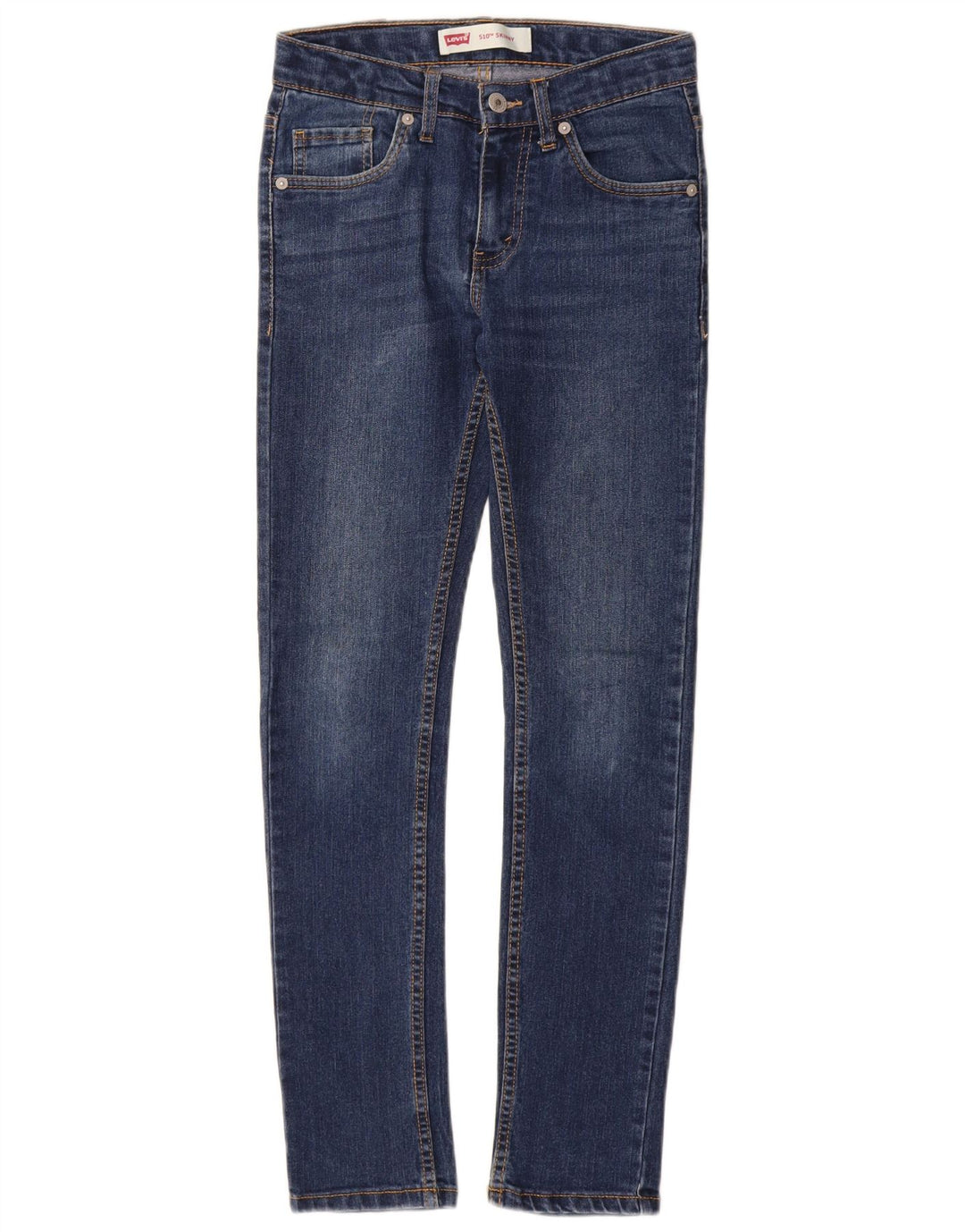 Jeans skinny LEVI'S 510 pentru baieti 11-12 ani W24 L28 albastru