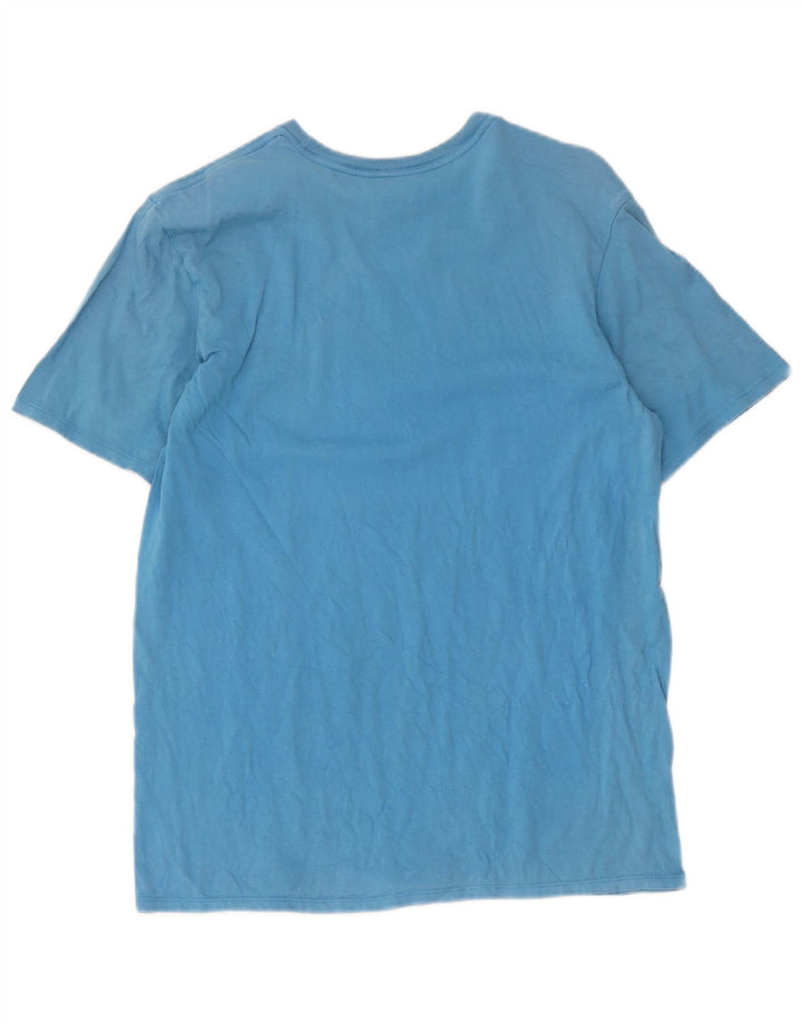 Tricou grafic Nike pentru bărbați, cu croială atletică, Top Medium Blue