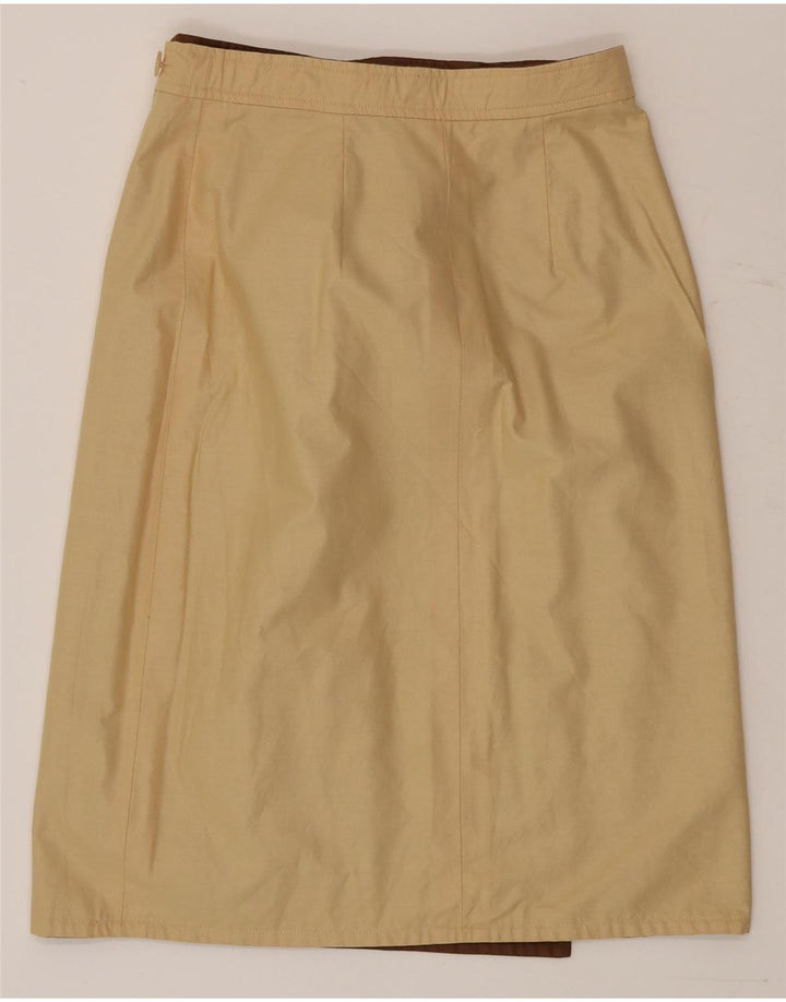 Fusta reversibilă pentru femei Vintage W30 Maro Mediu