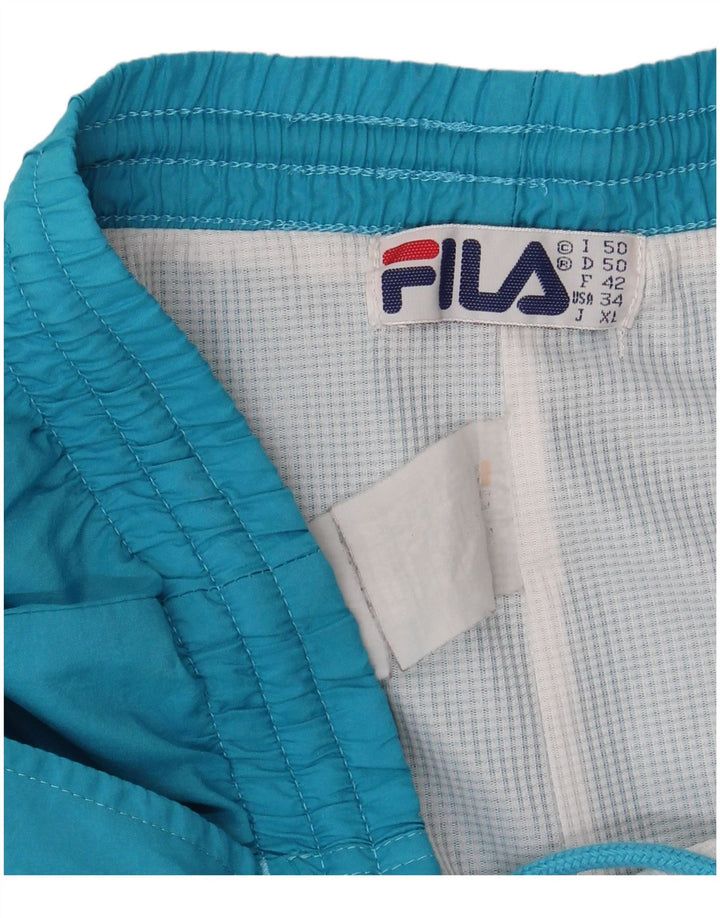 Pantaloni de trening Fila Barbati Joggeri Large Blue