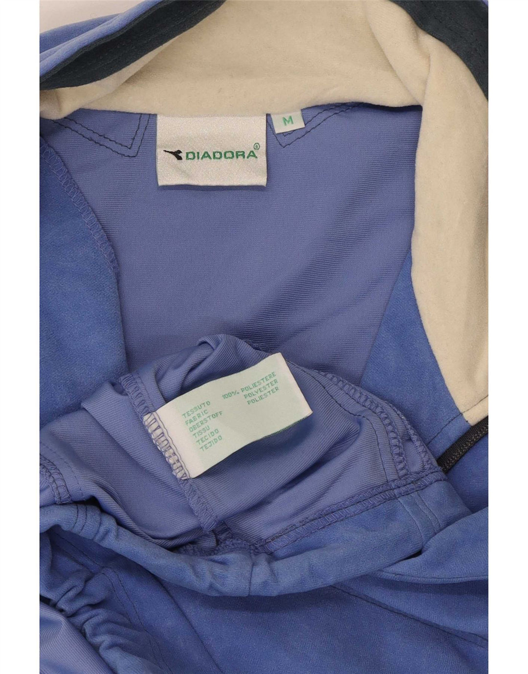 Jachetă de trening grafic supradimensionată pentru femei Diadora UK 14 Medium Blue