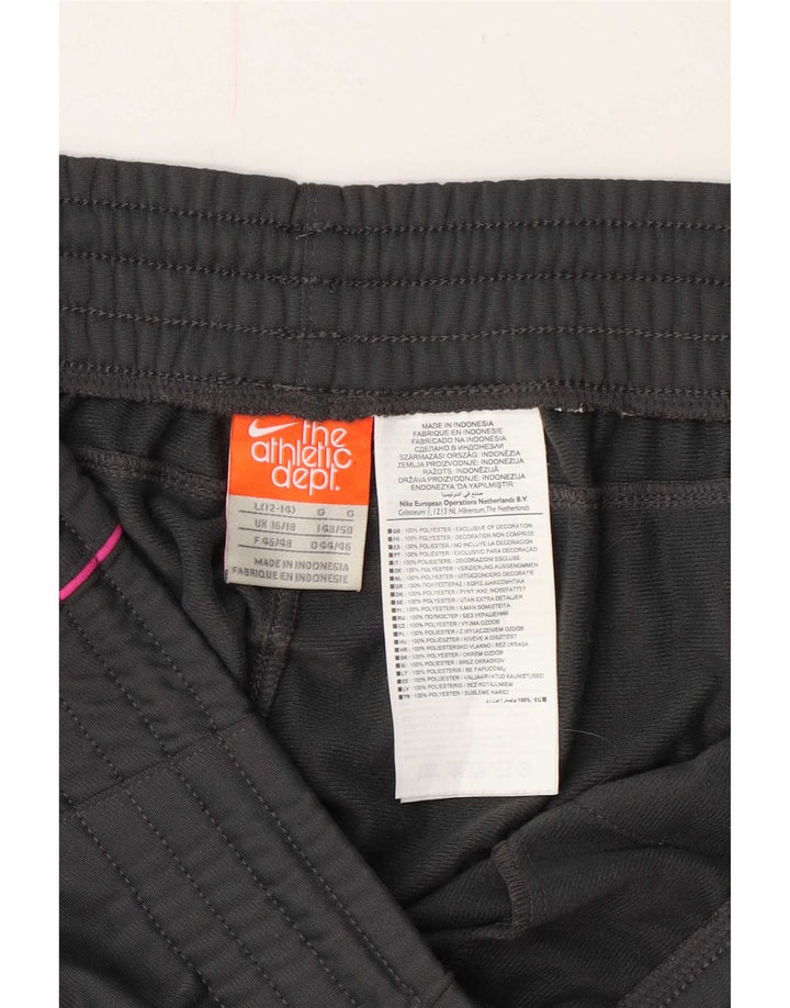 Pantaloni de trening Nike pentru femei Marea Britanie 16/18 Poliester mare gri