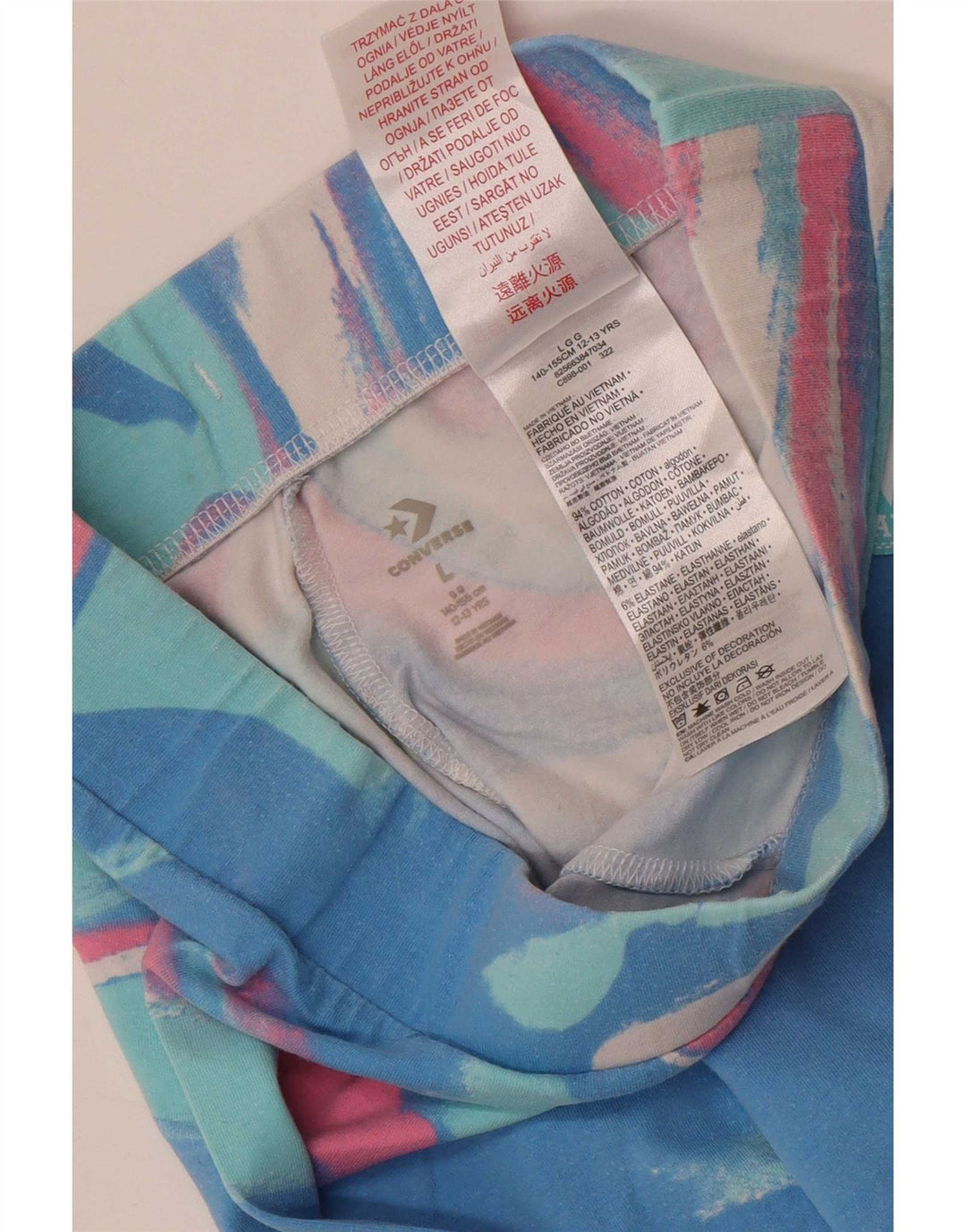 Leggings Chuck Taylor Converse pentru fete 12-13 ani mari multicolori