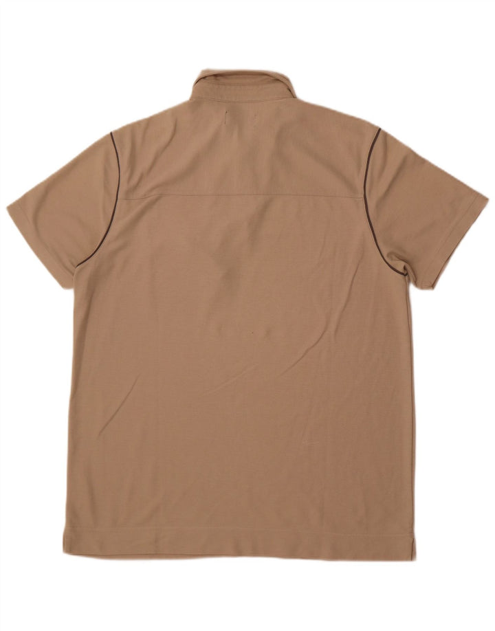 Tricou polo pentru bărbați Lee XL poliester bej