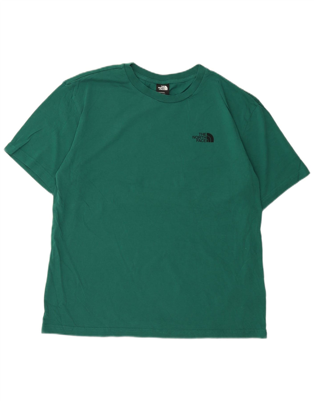Tricou grafic pentru bărbați The North Face Top din bumbac verde mediu