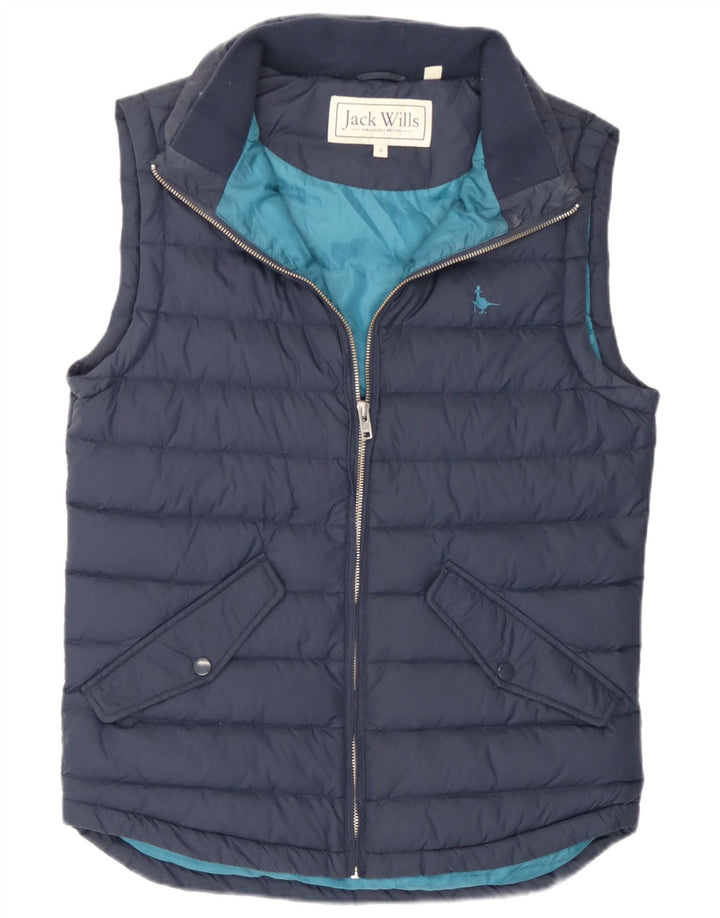 Jack Wills Gilet căptușit pentru bărbați UK 36 Small Bleumarin