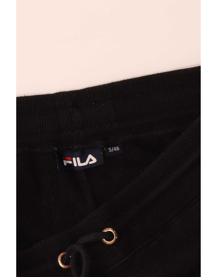 Pantaloni de trening Fila Barbati Joggeri Poliester Negru Mici