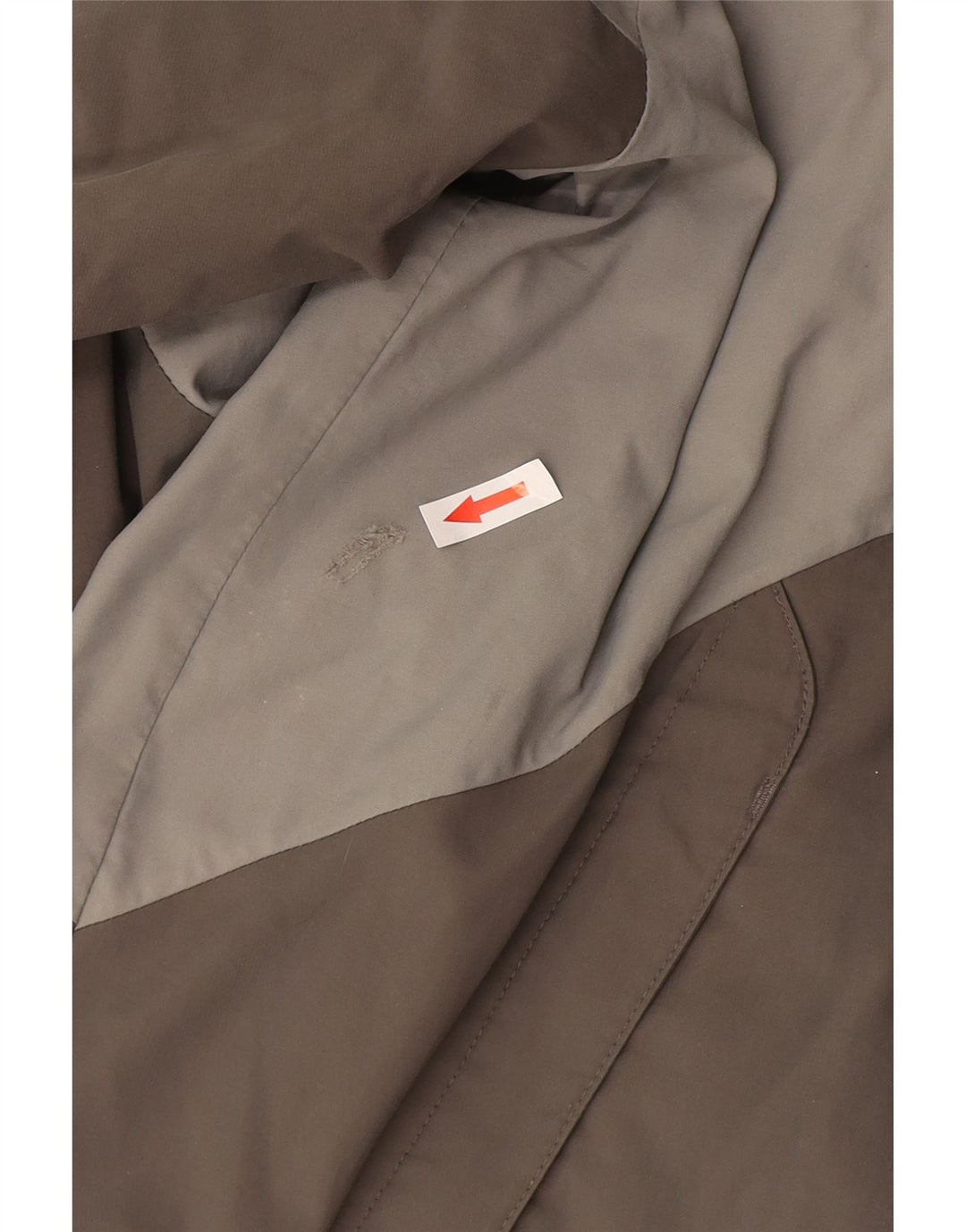 Jachetă de ploaie pentru bărbați Adidas UK 40, mare, gri, nailon color bloc
