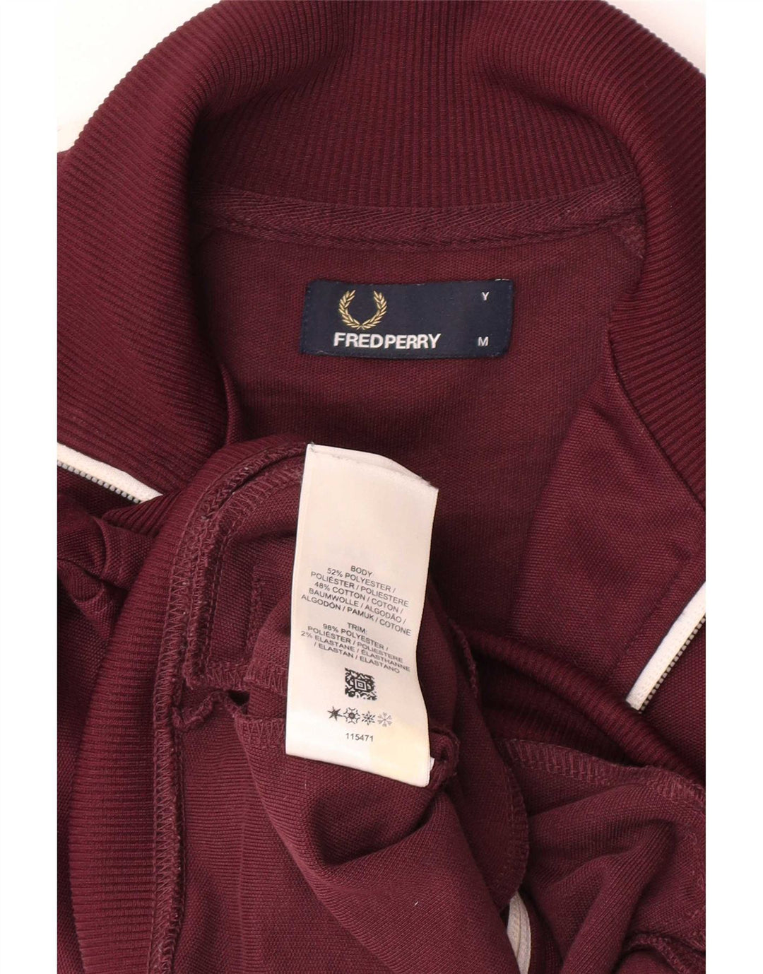 Jachetă de trening pentru băieți Fred Perry, 9-10 ani, culoare maro medie