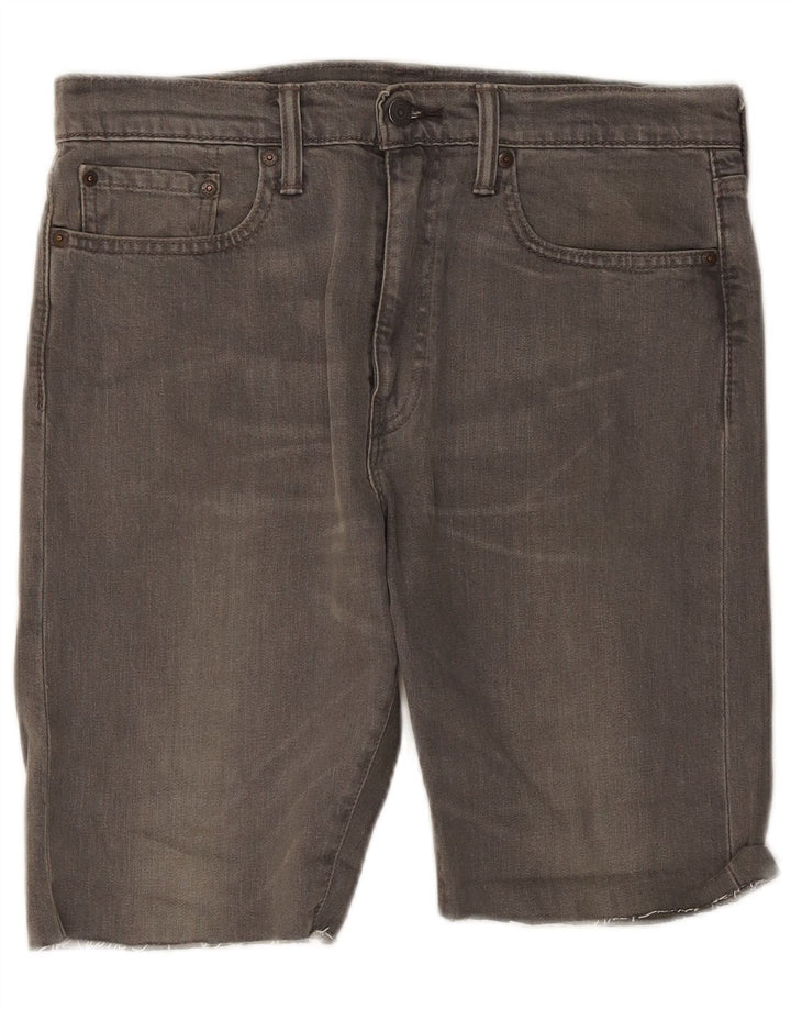 Pantaloni scurți Levi's 522 Denim W32 Medium Gri Bumbac