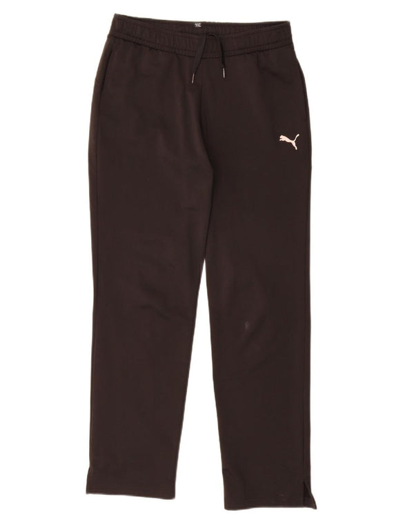 Pantaloni de trening PUMA băieți 15-16 ani poliester negru