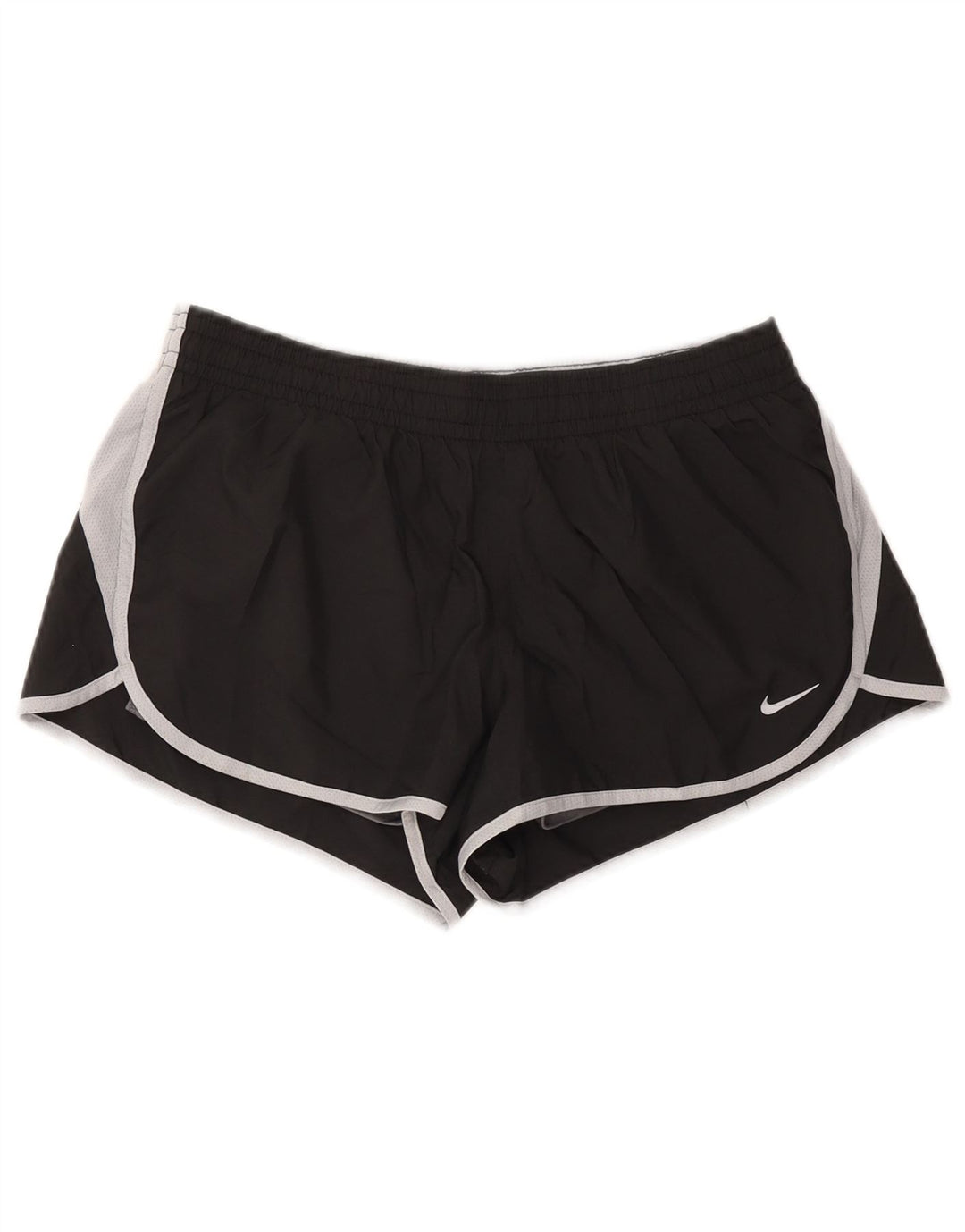 Pantaloni scurti sport NIKE pentru femei UK 14, mari, negru, color block