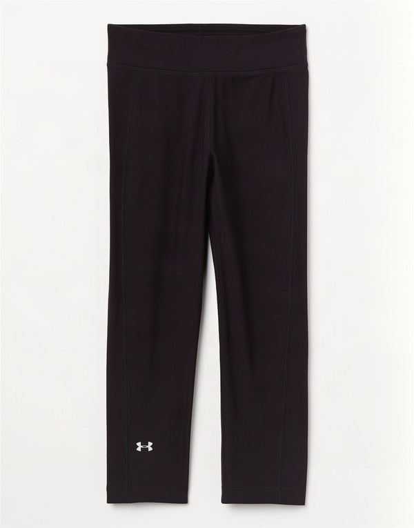 Leggings Capri Under Armour pentru femei Heat Gear UK 12 Medium Black