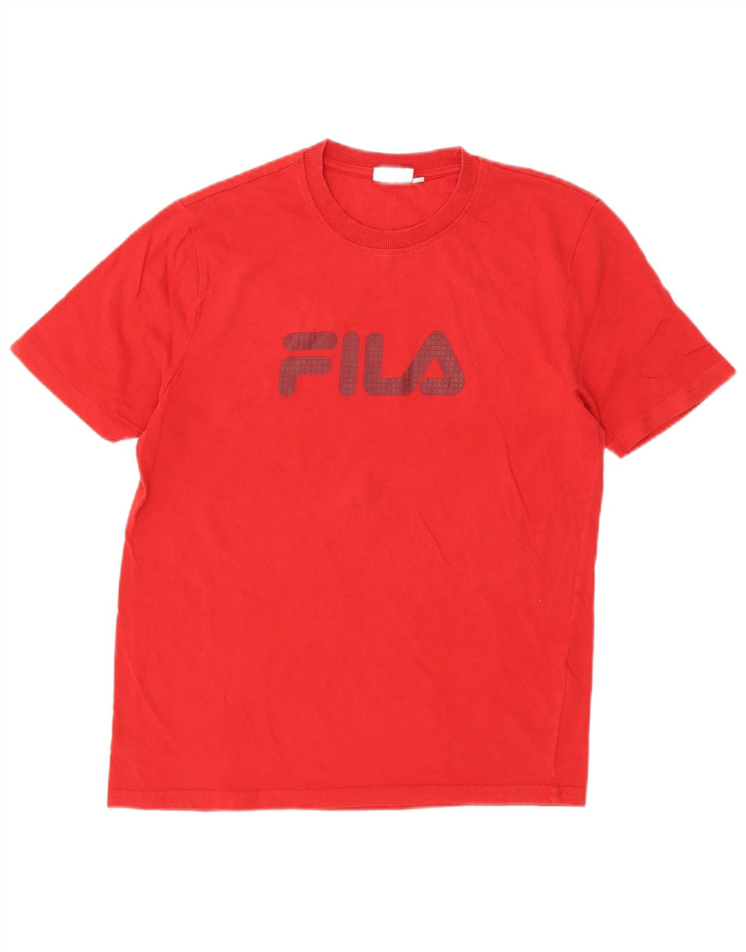 Tricou cu grafică Fila pentru bărbați Top mic Bumbac roșu