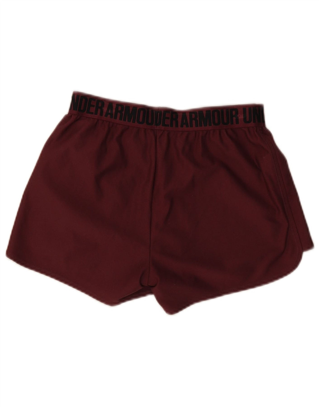 Pantaloni scurți sport grafic Under Armour pentru femei XS Burgundy Poliester